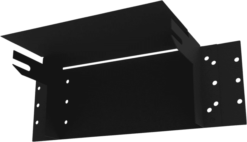 SADDLE TRAMP 4405-0707 Amp Mounting Bracket - '98-'13 FLH — image 3 of 3