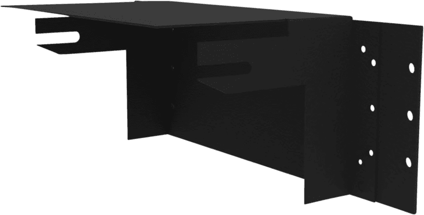 SADDLE TRAMP 4405-0707 Amp Mounting Bracket - '98-'13 FLH — image 2 of 3