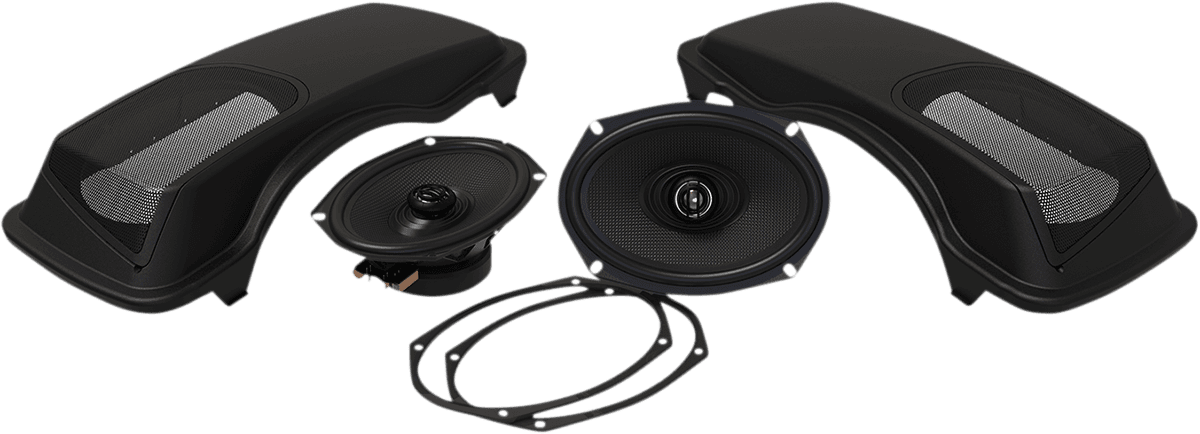 HOGTUNES 4405-0715 Speaker Lid Kit- 6" X 9" - '98-'13 FLHT/FLHX/FLHR/FLTR