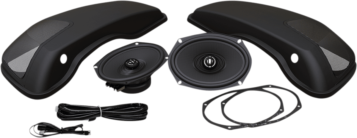 HOGTUNES 4405-0716 Speaker Lid Kit- 6" X 9" - '14-'24 FLHT/FLHX/FLHR/FLTR