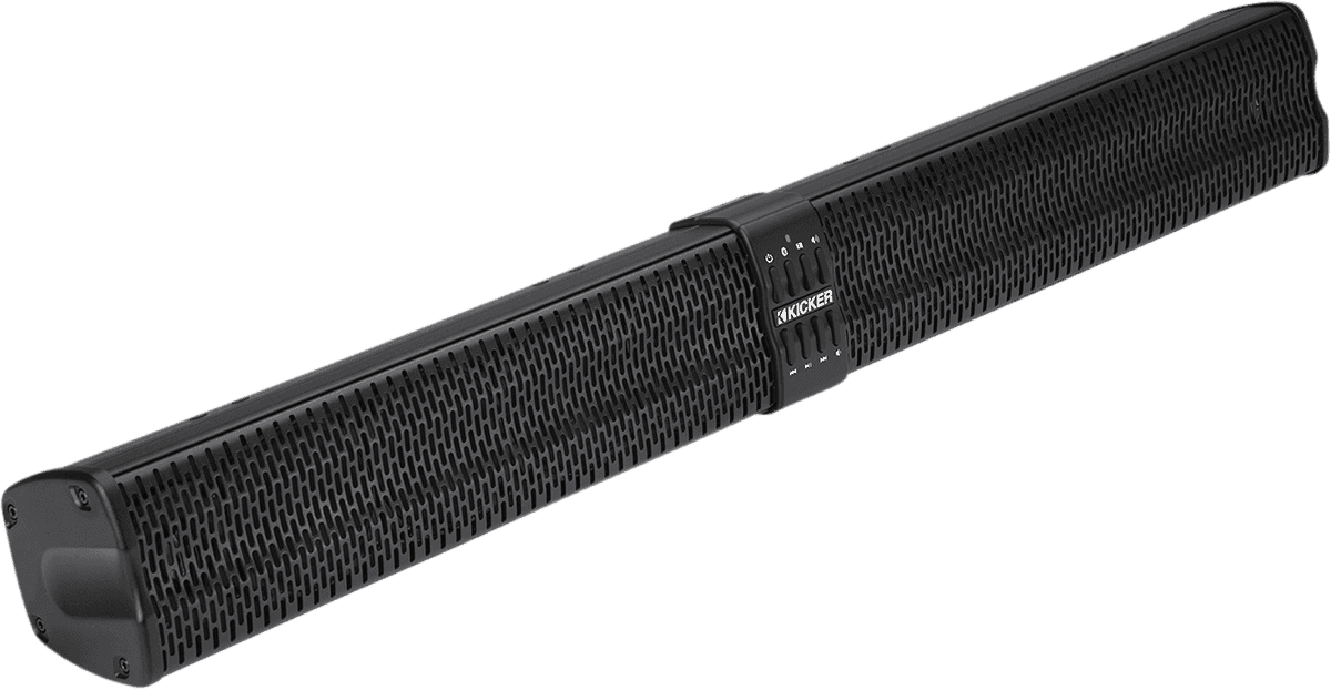 KICKER 4405-0799 Speaker Bar - 35" - 8 Subwoofers/2 Tweeters - Black