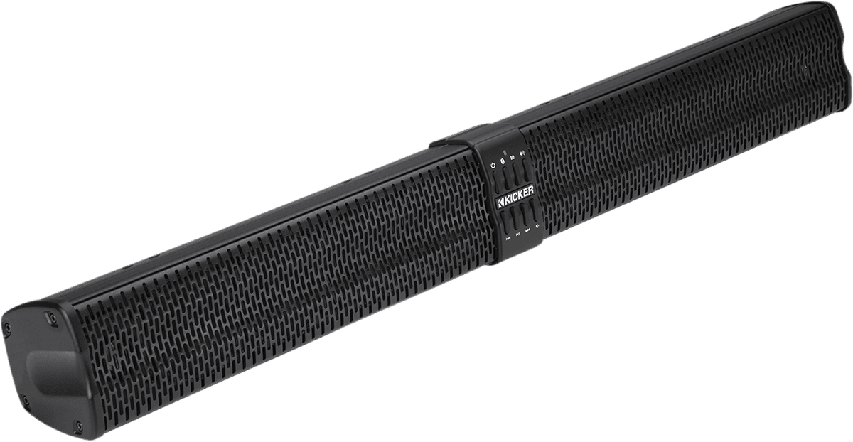 KICKER 4405-0799 Speaker Bar - 35" - 8 Subwoofers/2 Tweeters - Black