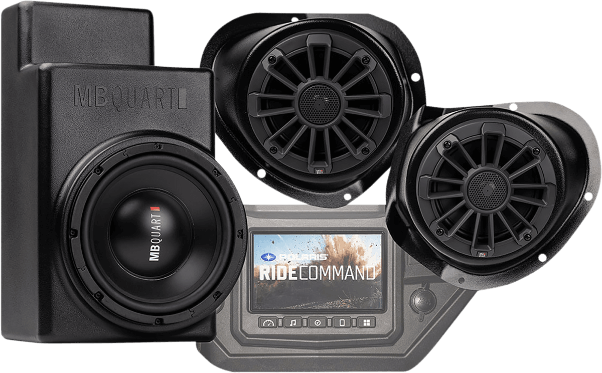 MB QUART 4405-0841 Audio Kit - '16-'24 Polaris General with Ride Command