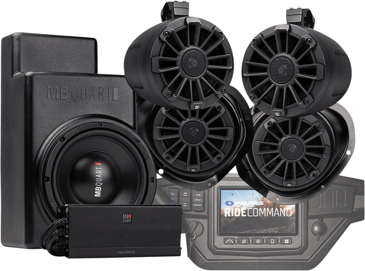 MB QUART 4405-0842 Audio Kit - '16-'24 Polaris General with Ride Command