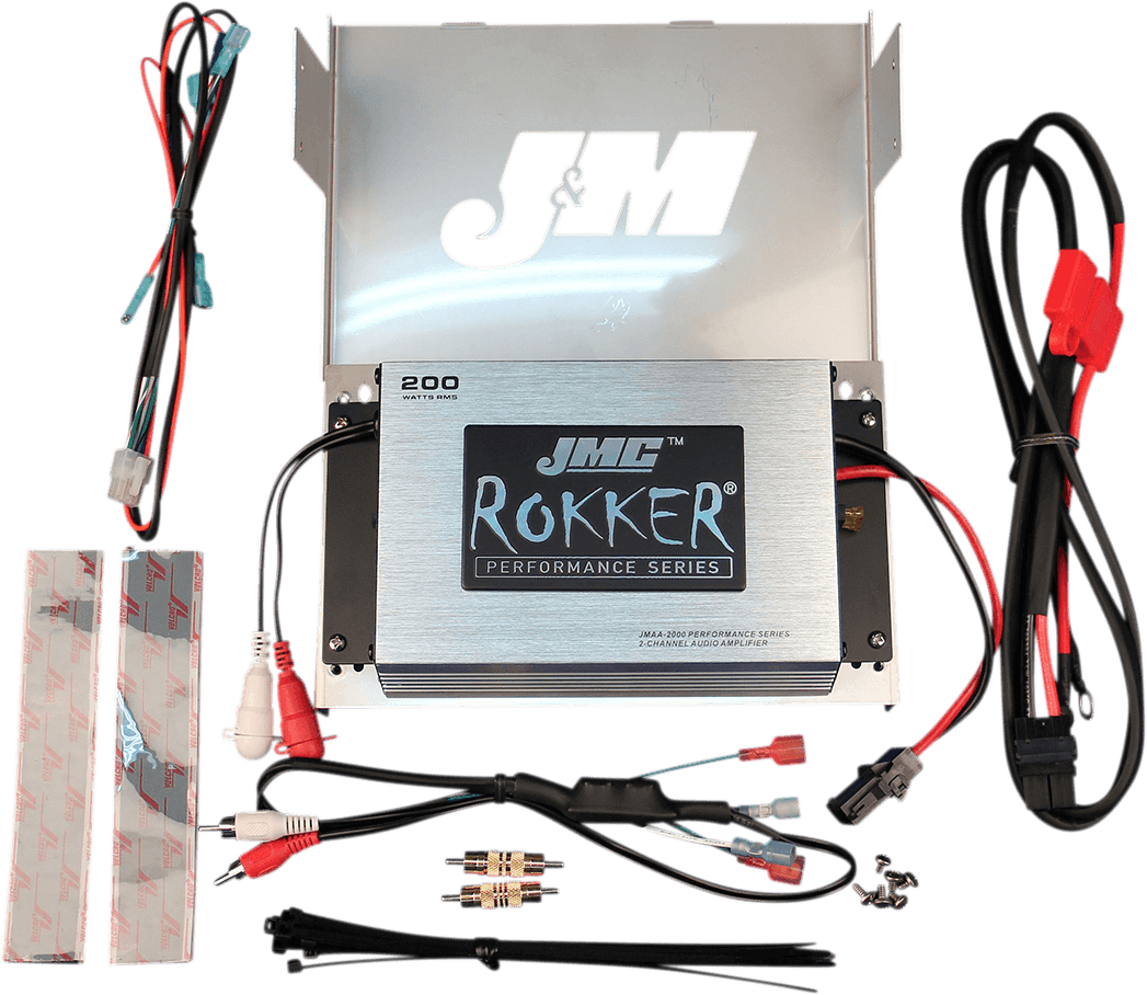 J & M 4405-0849 Amplifier Kit - 200 W - '98-'13 FLHT/FLHX