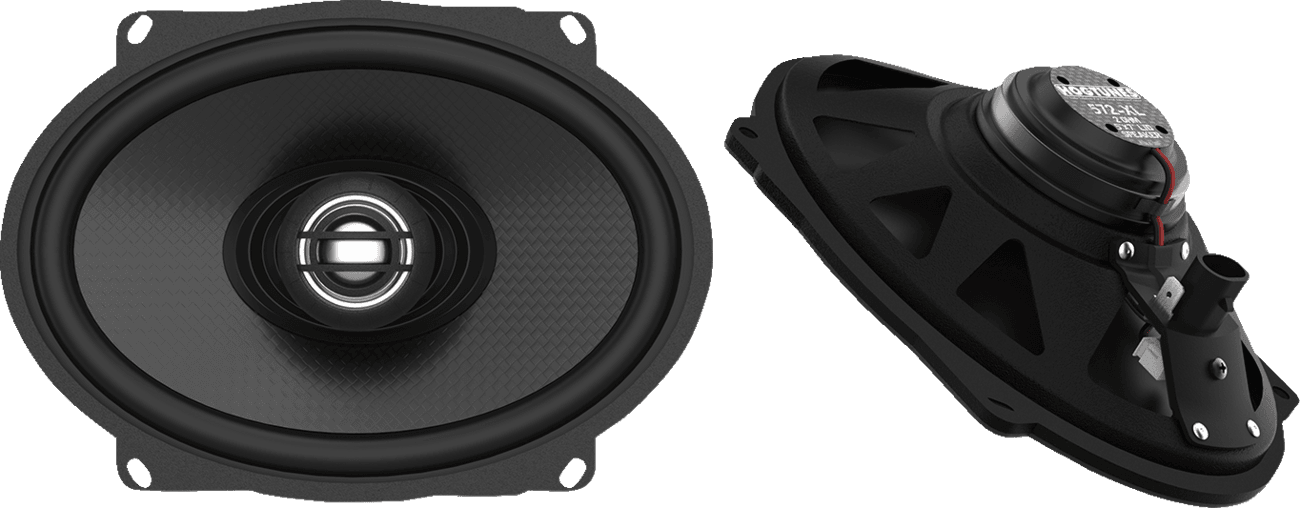 HOGTUNES 4405-0859 Saddlebag Lid Speaker - 5"x7" - '98-'23 FLH/FLT