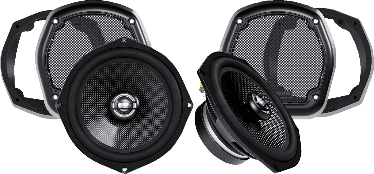 HOGTUNES 4405-0941 Speaker Kit - Vented Lowers - '98-'15 FLHT/FLHX/FLTR
