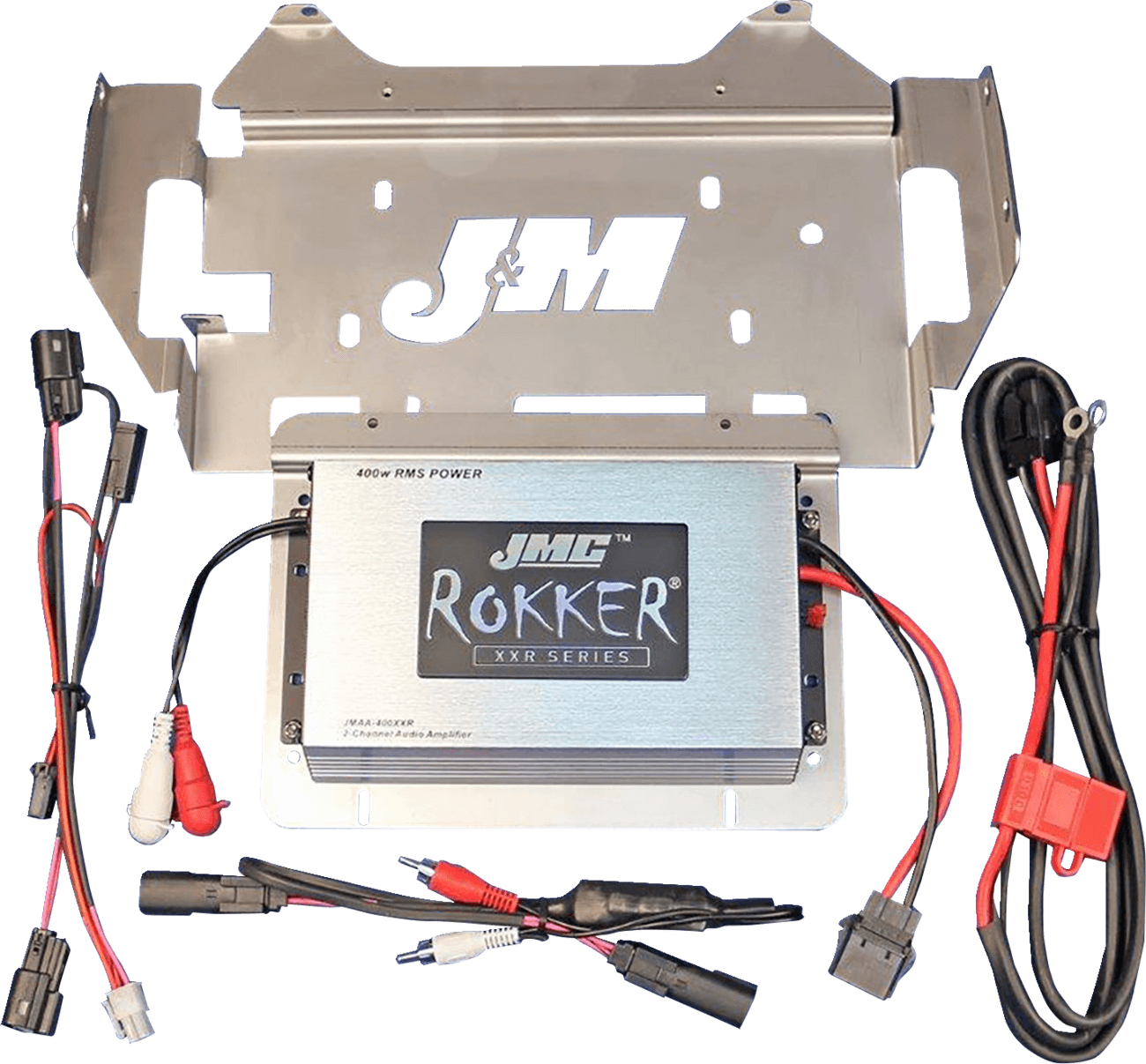 J & M 4405-0949 Amplifier Kit - 400 W - '14-'23 FLHX/FLHTK/FLHCUTG