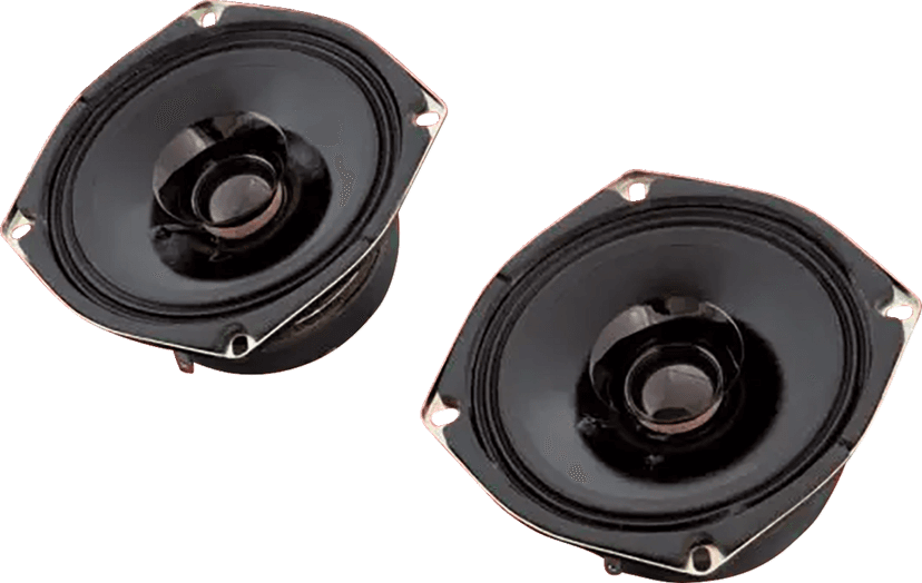 SHOW CHROME 4405-0957 Speakers - 4-1/2" - Midrange - GL1800 Gold Wing