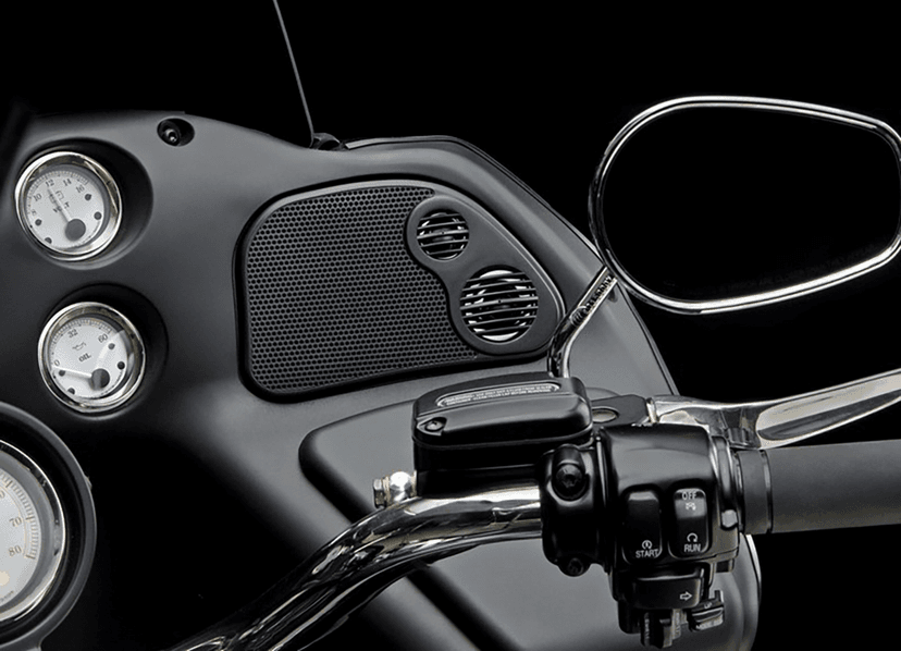 J & M 4405-0963 Speaker Grills - Fairing - '98-'13 FLTR — image 2 of 3