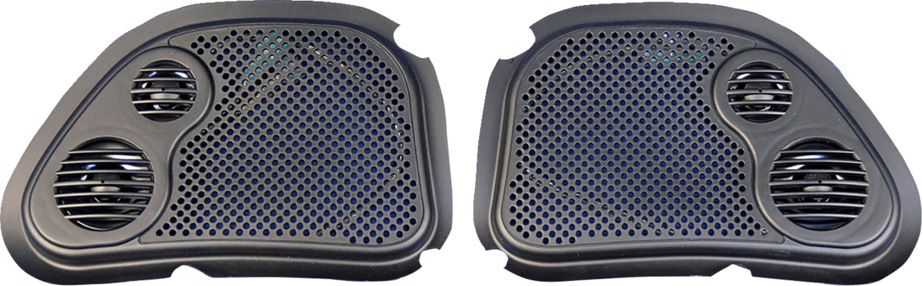 J & M 4405-0963 Speaker Grills - Fairing - '98-'13 FLTR