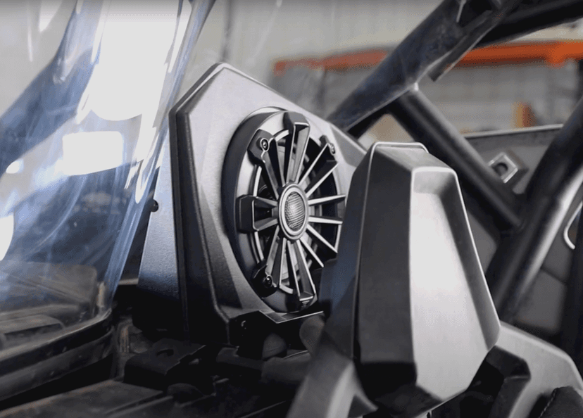 MB QUART 4405-0983 Speakers and Enclosure - Rear - '20-'24 Polaris RZR — image 4 of 4