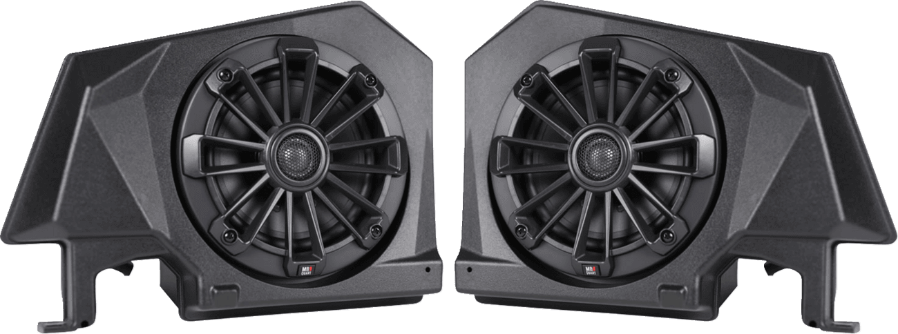 MB QUART 4405-0983 Speakers and Enclosure - Rear - '20-'24 Polaris RZR