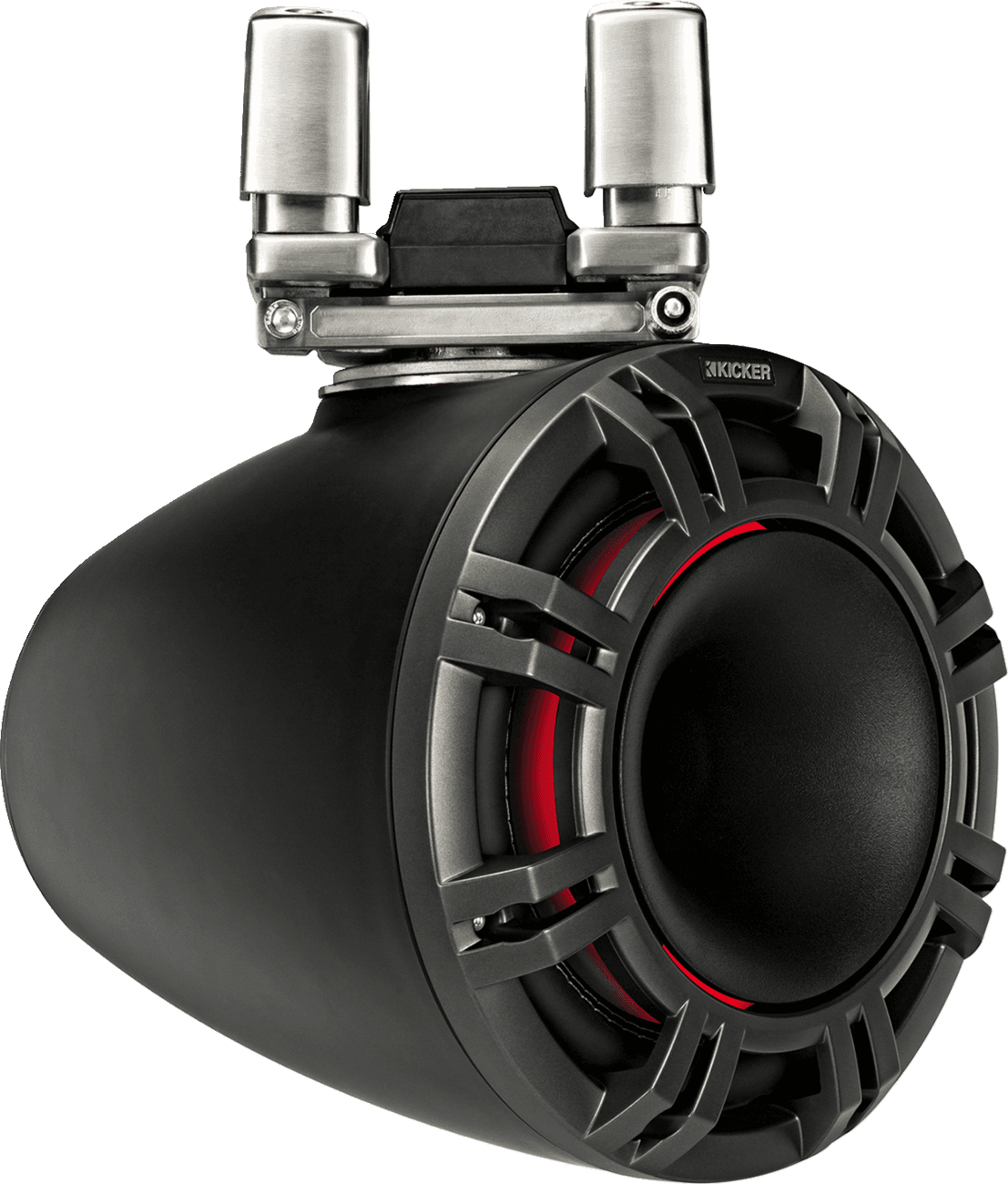 KICKER 4405-0987 Tower Speakers - 9" - Gloss Black