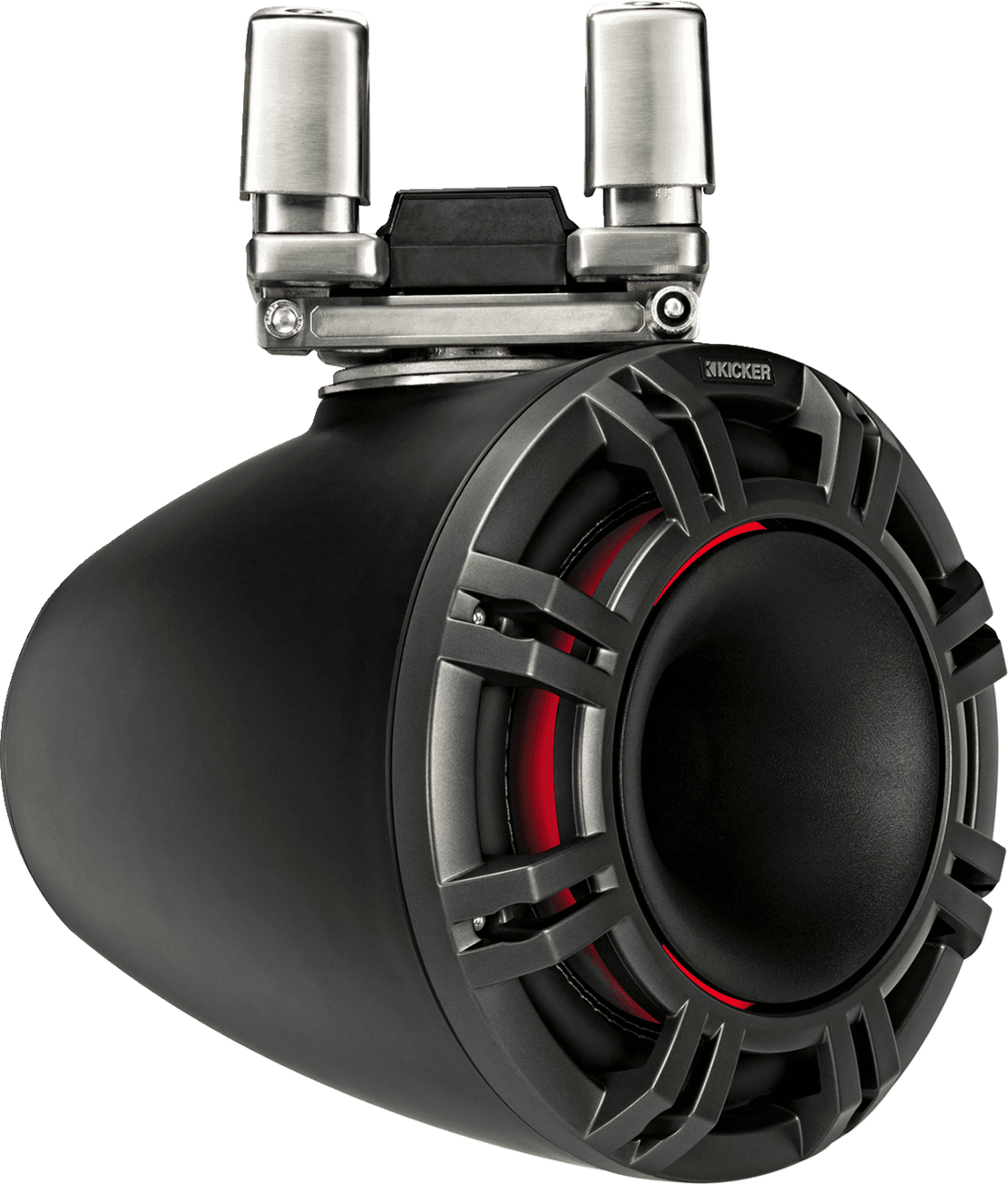 KICKER 4405-0987 Tower Speakers - 9" - Gloss Black