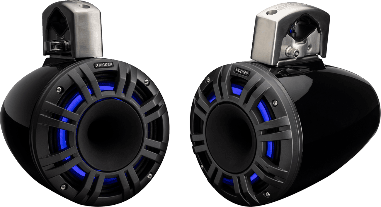 KICKER 4405-0989 Speakers - Horn-Loaded Compression Driver - 8" - Black