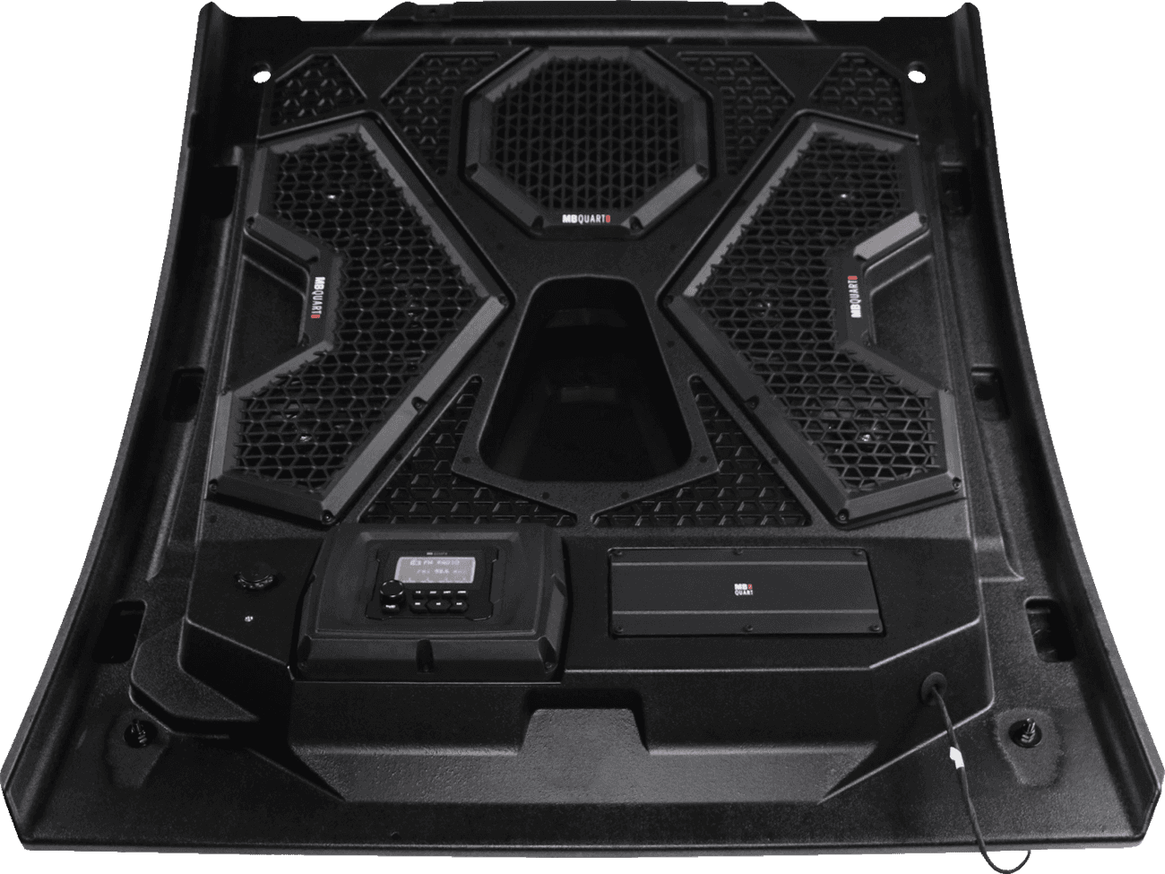 MB QUART 4405-0992 Audio Roof - 500 W - 6 Speaker - Polaris RZR Trail