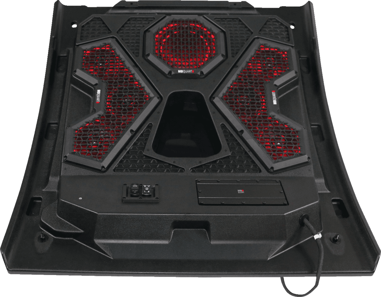 MB QUART 4405-0993 Audio Roof - 500 W - 6 Speaker - 1 Subwoofer - Polaris RZR Trail with Ride Command