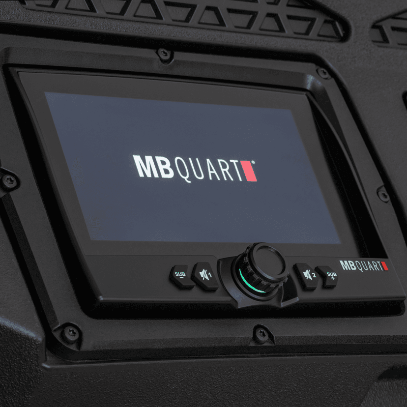 MB QUART 4405-0994 Audio Roof - 500 W - 6 Speaker - 1 Subwoofer - Polaris RZR Trail — image 6 of 9