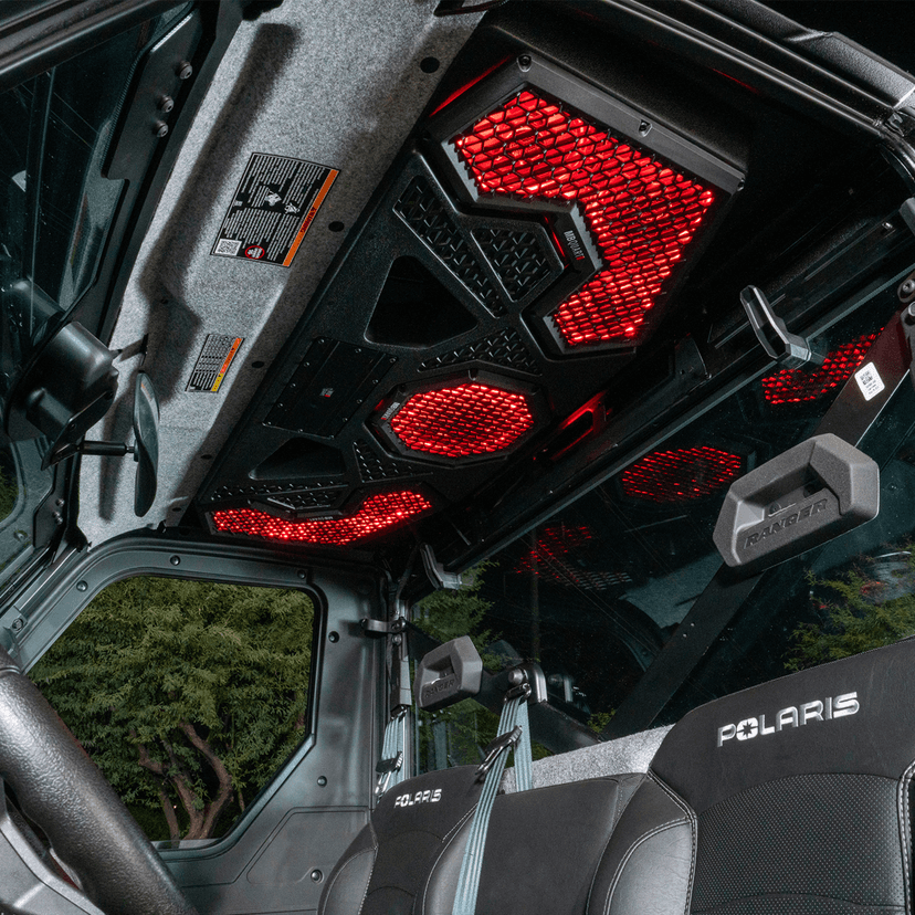 MB QUART 4405-0996 Audio Roof - 500 W - 6 Speaker - 1 Subwoofer - Polaris Ranger — image 7 of 14