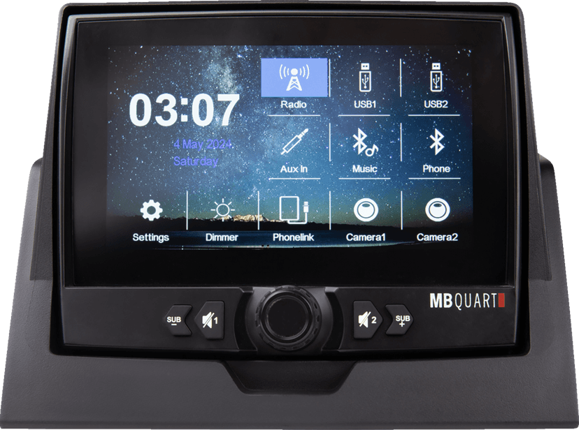 MB QUART 4405-0997 Audio Roof - 6 Speaker - 1 Subwoofer - Ranger - Front Roof — image 1 of 5