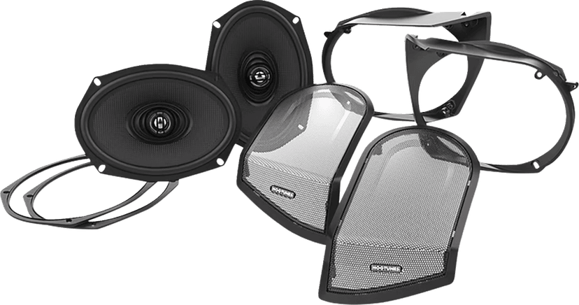 HOGTUNES 4405-1045 Speaker Lid with 6"x9" XL Speakers - '98-'13 FLHT/FLHX/FLTR