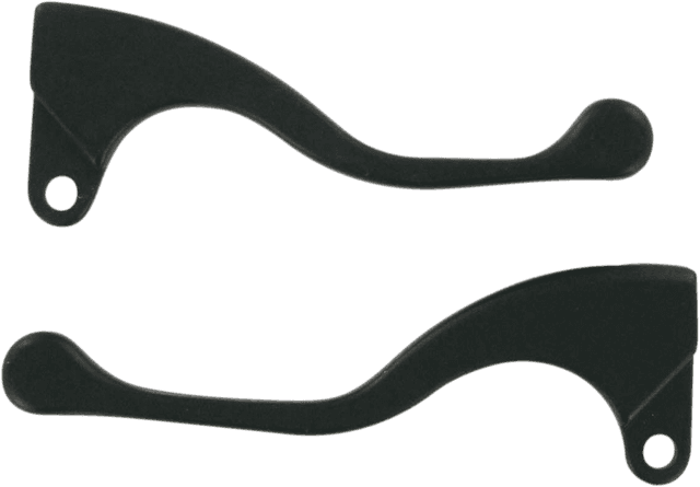 PARTS UNLIMITED 44-1116 Shorty Power Lever Set - Black