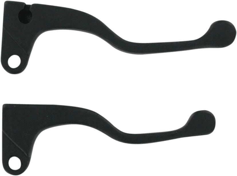 PARTS UNLIMITED 44-4106 Shorty Power Lever Set - Black