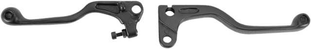 PARTS UNLIMITED 44-5107 Shorty Power Lever Set - Black — image 1 of 2