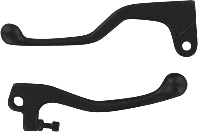 PARTS UNLIMITED 44-51075 Shorty Power Lever Set - Black — image 1 of 2