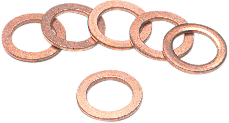 GOODRIDGE 44516-6 Crush Washer - 3/8" - 6 Pack