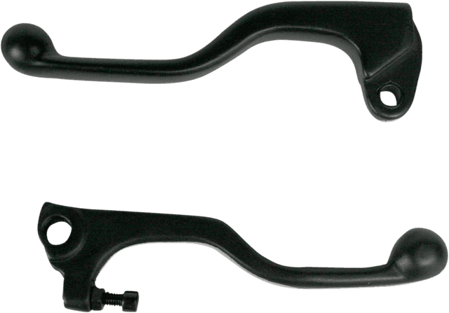 PARTS UNLIMITED 44-6109 Shorty Power Lever Set - Black — image 1 of 2