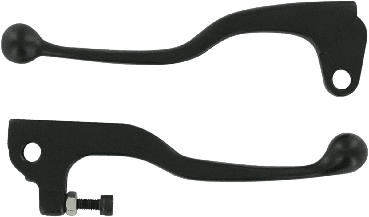 PARTS UNLIMITED 44-8107 Shorty Power Lever Set - Black