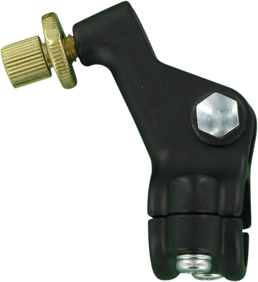 PARTS UNLIMITED 45-1021 Two-Piece Black Lever Holder - Right — image 1 of 2