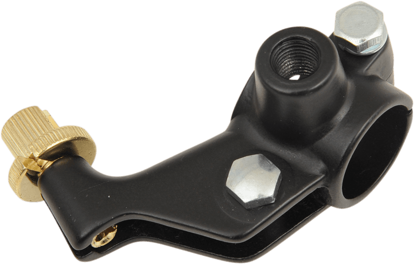 PARTS UNLIMITED 45-4012 One-Piece Lever Holder w/ Hole - Left - Yamaha