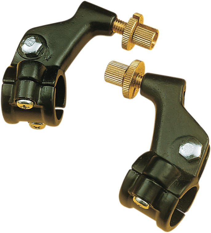 PARTS UNLIMITED 45-4031 Two-Piece Black Lever Holder - Right