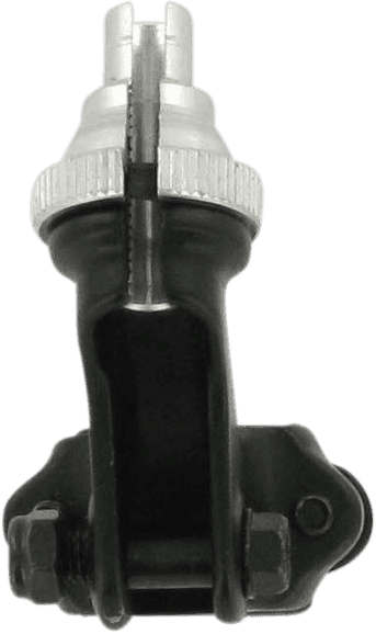PARTS UNLIMITED 45-4033 Two-Piece Black Lever Holder - Left — image 2 of 2