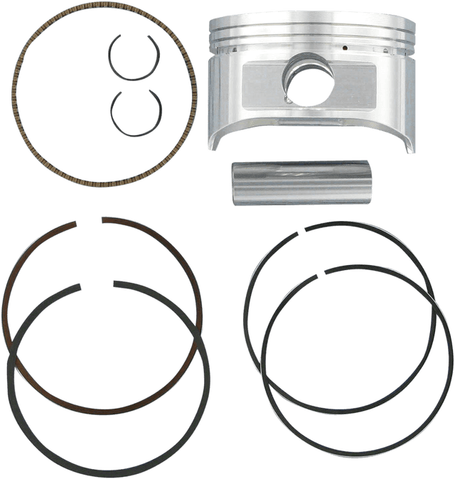 WISECO 4606M08600 Piston Kit - 86.00 mm - Honda