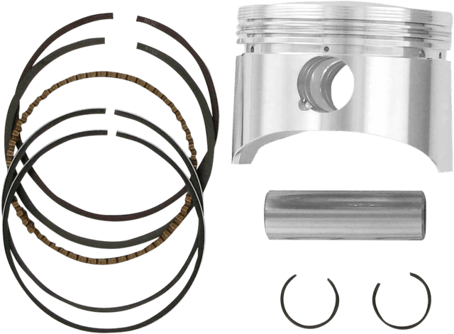 WISECO 4673M06950 Piston Kit - 69.50 mm - Arctic Cat | Suzuki