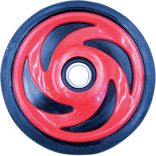 PARTS UNLIMITED 4702-0044 Idler Wheel - 6.38" OD x 0.79" ID - Indy Red - Group 15