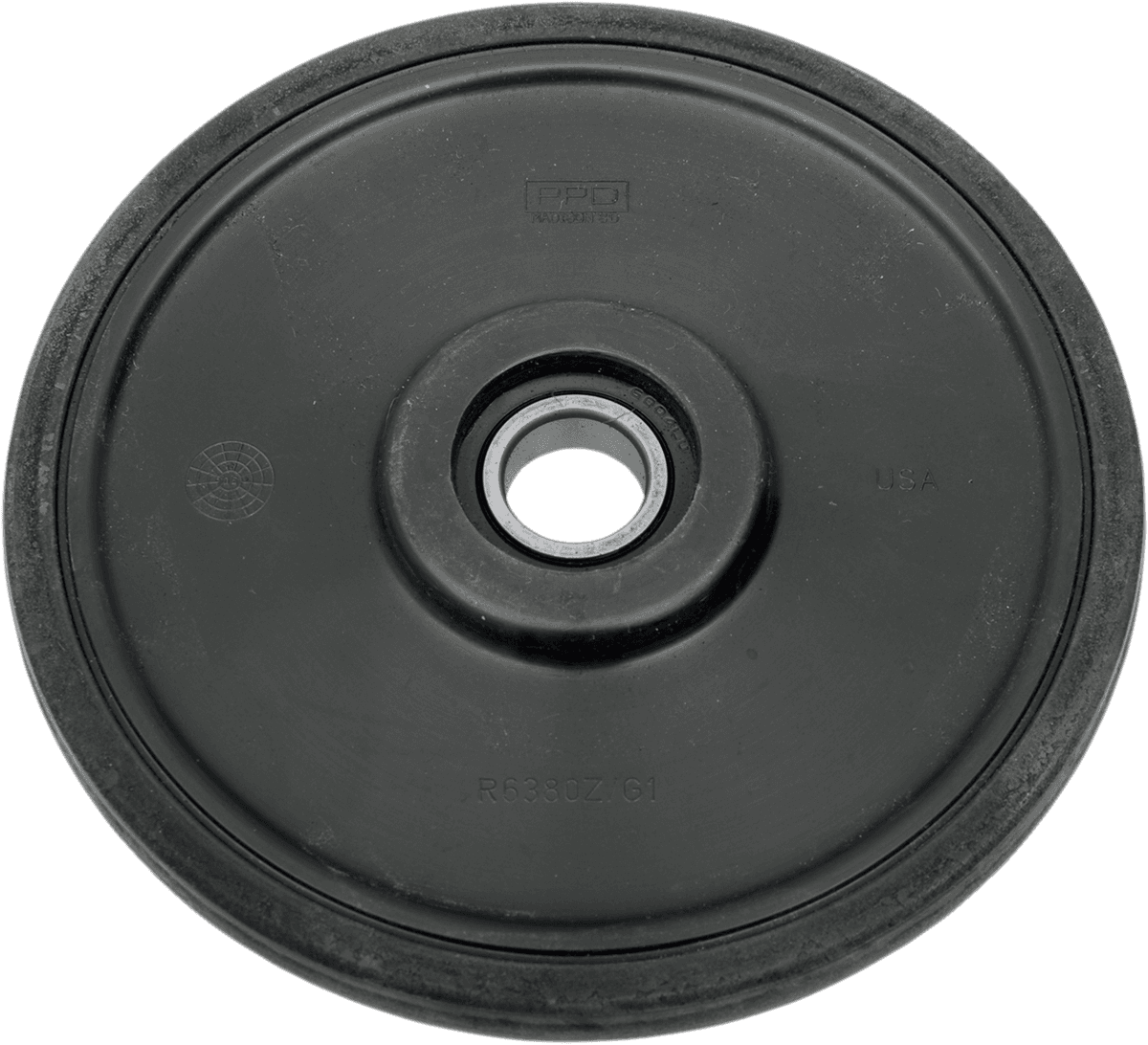 PARTS UNLIMITED 4702-0063 Idler Wheel - 6.38" OD x 0.79" ID - Black - Group 3/6/15