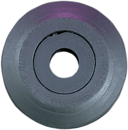 PARTS UNLIMITED 4702-0067 Idler Wheel - 3.25" OD x 0.625" ID - Black - Standard