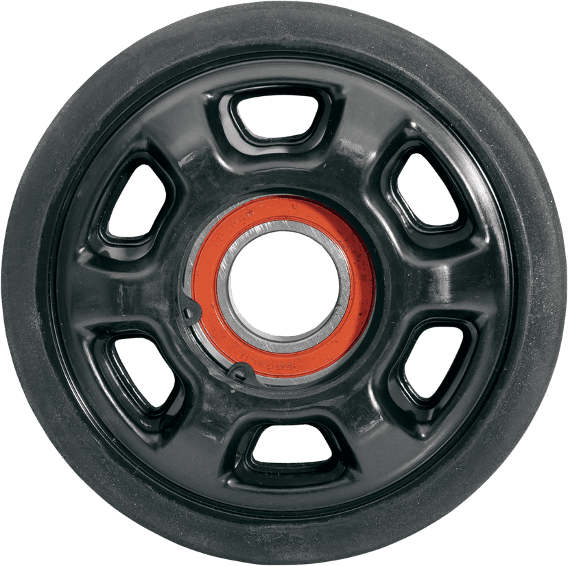 PARTS UNLIMITED 4702-0088 Idler Wheel - 5.125" OD x 1" ID - Black - Group 19