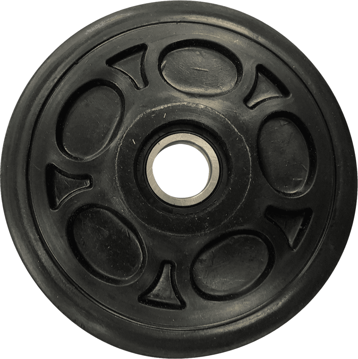 PARTS UNLIMITED 4702-0187 Idler Wheel - 5.125" OD x 0.79" ID - Black - Standard