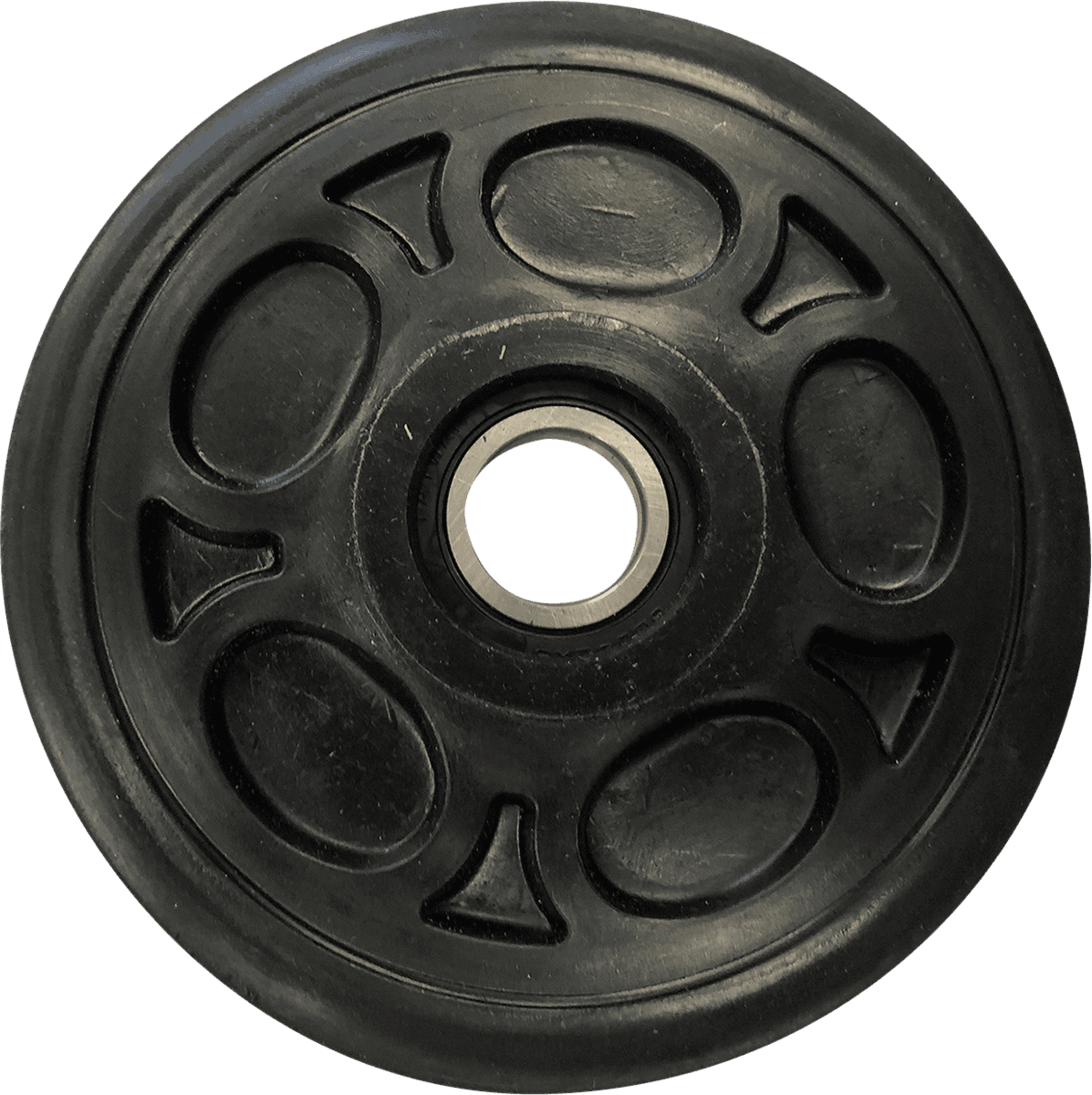 PARTS UNLIMITED 4702-0187 Idler Wheel - 5.125" OD x 0.79" ID - Black - Standard
