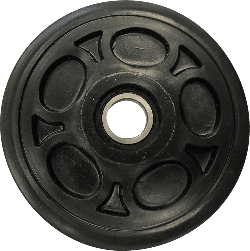 PARTS UNLIMITED 4702-0187 Idler Wheel - 5.125" OD x 0.79" ID - Black - Standard