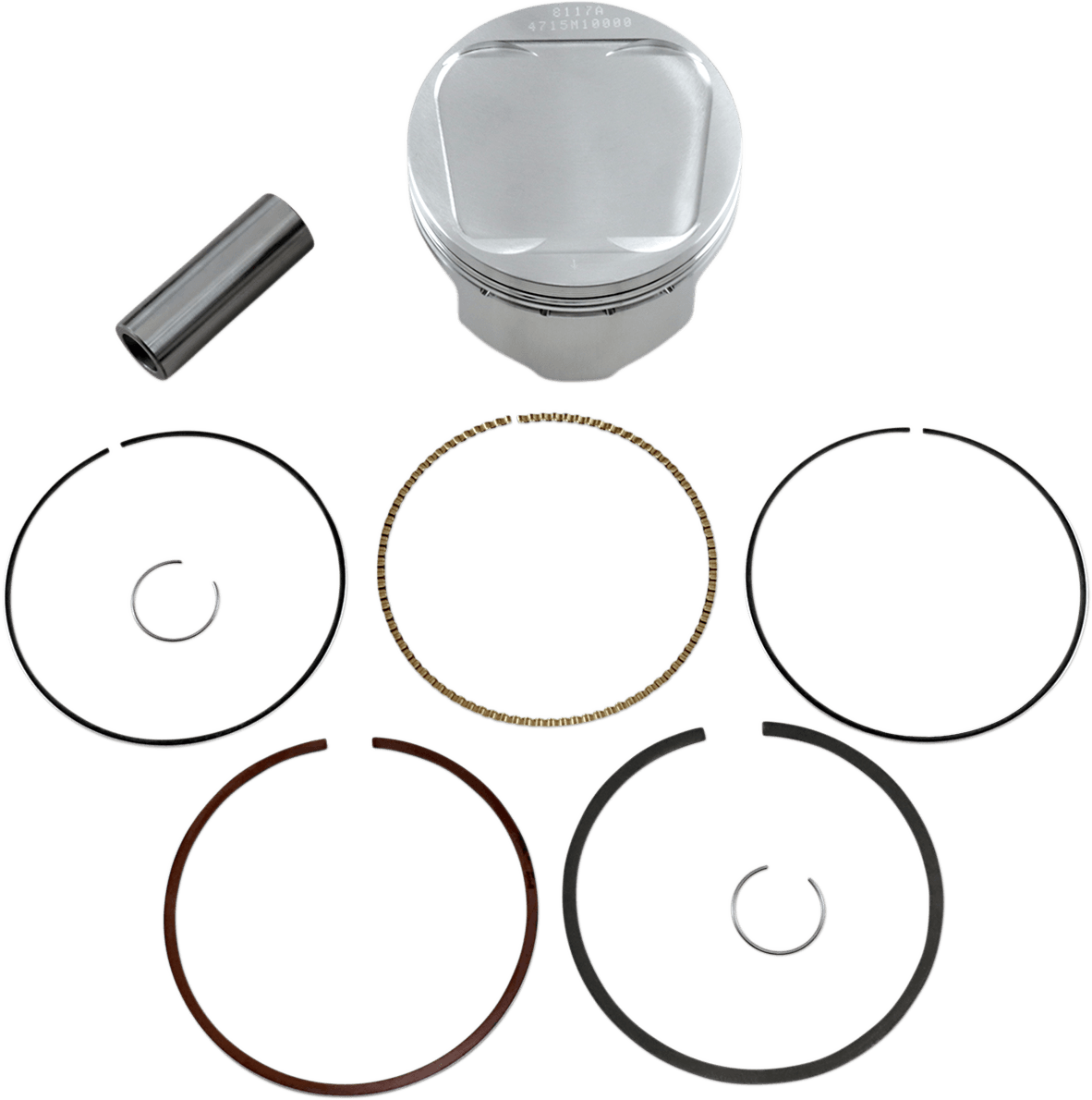 WISECO 4715M10000 Piston Kit - 100.00 mm - Honda