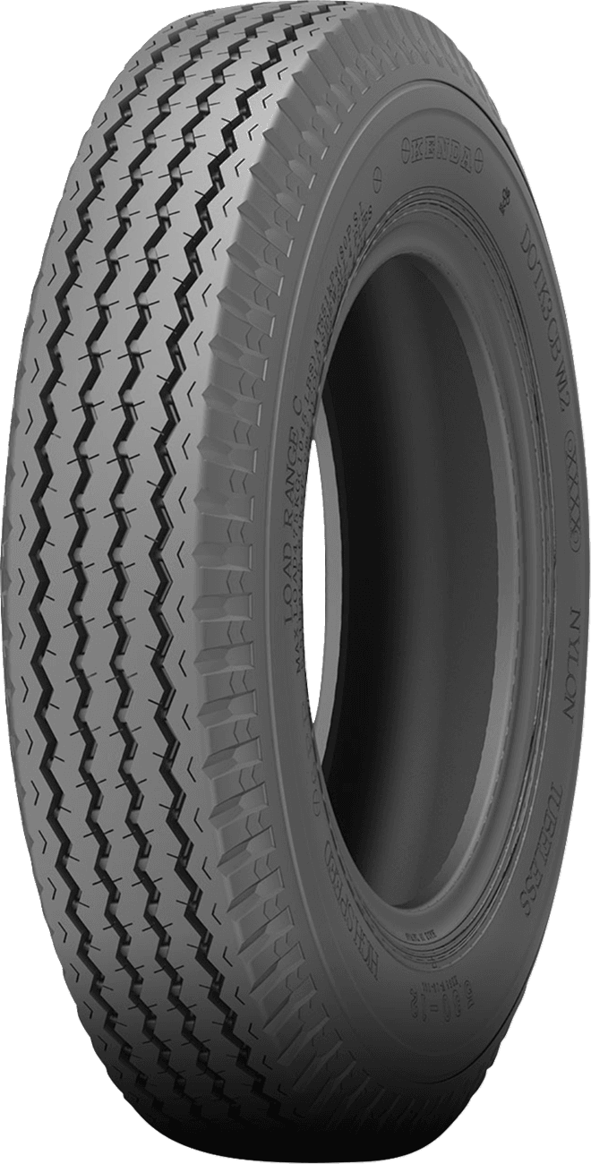 KENDA 48012B Loadstar K353 Tire - Left/Right - 4.00-12 | 4.80-12 - 4 Ply - Load Range B