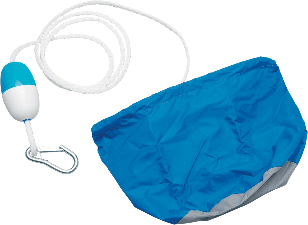 PARTS UNLIMITED 4850-0001 Anchor Bag with Rope/Float - PWC - Blue