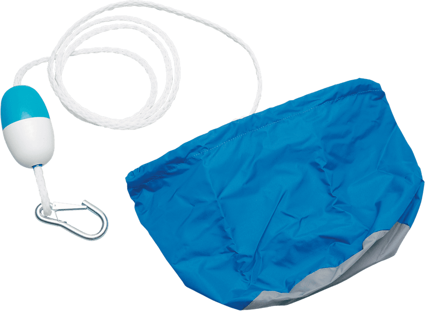 PARTS UNLIMITED 4850-0001 Anchor Bag with Rope/Float - PWC - Blue